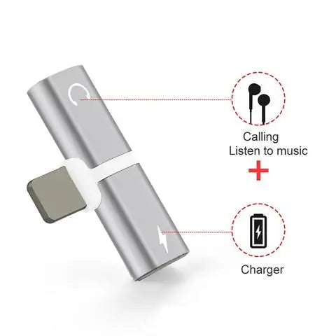 IPhone Charge and Audio Adaptor